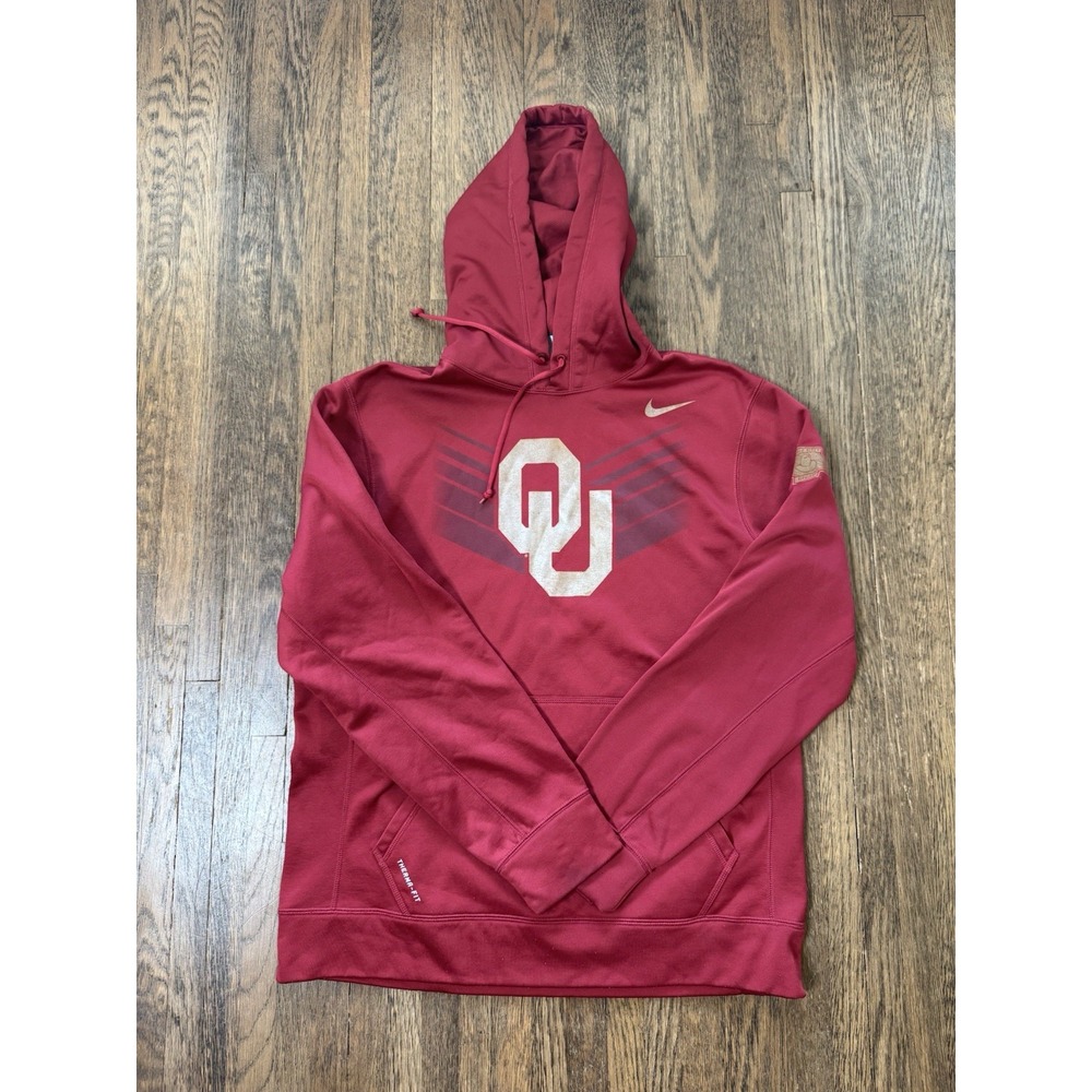 Nike Oklahoma Sooners 2013 Red River Rivalry Therma-Fit Hoodie Mens Large OU
